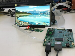 5.5寸FHD 1920X1080 橫屏顯示器套件 屏加板可接任何HDMI輸出設備
