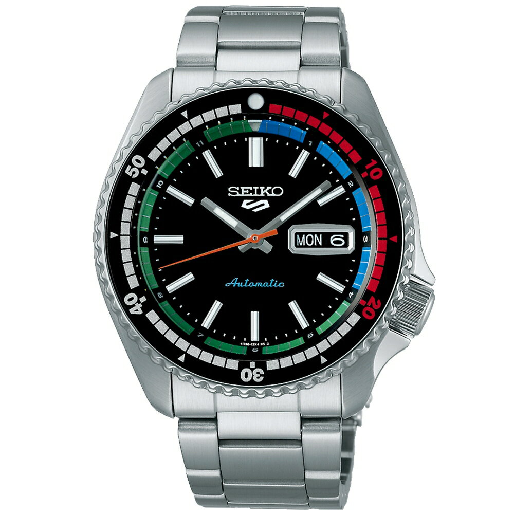 送禮首選★SEIKO 精工 霹靂舞國手 孫振配戴款 Seiko 5 Sports SKX現代詮釋版 復刻機械錶-4R36-15D0D/SRPK13K1 SK005 附提袋【全館優惠★APP下單天天點數10倍送】線上購買享 實體門市同步服務