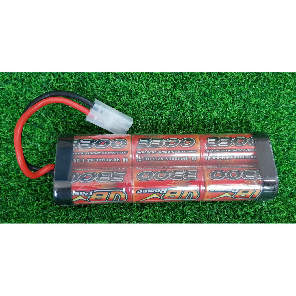 【車車共和國】VB POWER 7.2V Ni-MH 1800mah 3300mah 5000mah 高效能 鎳氫充電池 1