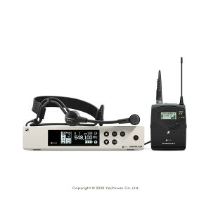 SENNHEISER ew 100 G4-ME3 單頻道電容式頭掛麥克風組/ 悅適影音