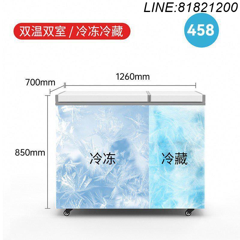 冰箱冰櫃 最低價 免運/開立發票 公司貨 110v速凍臥式冷櫃大冰櫃冷藏冰櫃商用大容量小冰櫃冷凍櫃深冰櫃 快速出貨