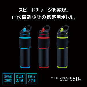 日本代購 PEACOCK 孔雀牌 AKX-R65 電競 保溫瓶 650ml 不鏽鋼 保溫杯 保冷 可裝碳酸飲料 真空雙層