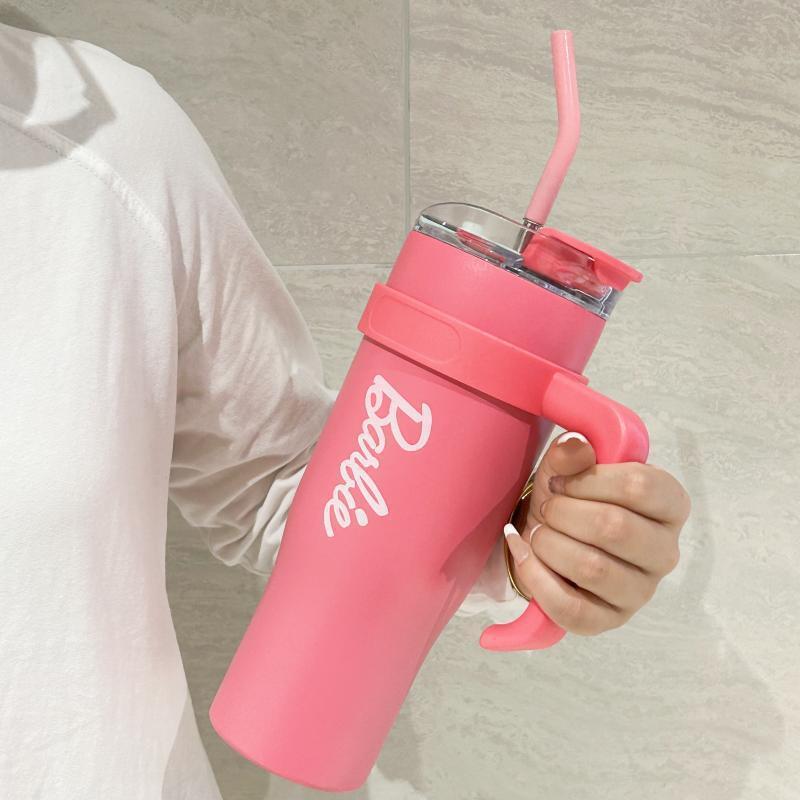 冰霸杯blackpink水杯巨無霸超大高顏值大容量杯子保溫保冰杯保冷 3