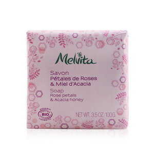 梅維塔 Melvita - 玫瑰花瓣和金合歡蜂蜜皂