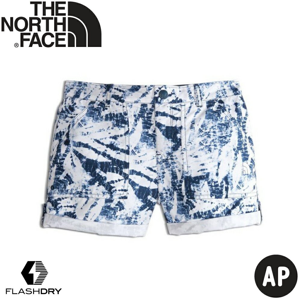 【The North Face 童 沙灘短褲 AP《藍》】3CSI/沙灘褲/海灘褲/輕量褲/吸濕排汗