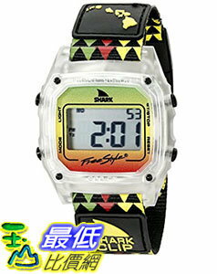 [106美國直購] Freestyle 手錶 Unisex 10022119 B00TYE8UTG Shark Clip Hawaii Digital Display Japanese Quartz Black Watch