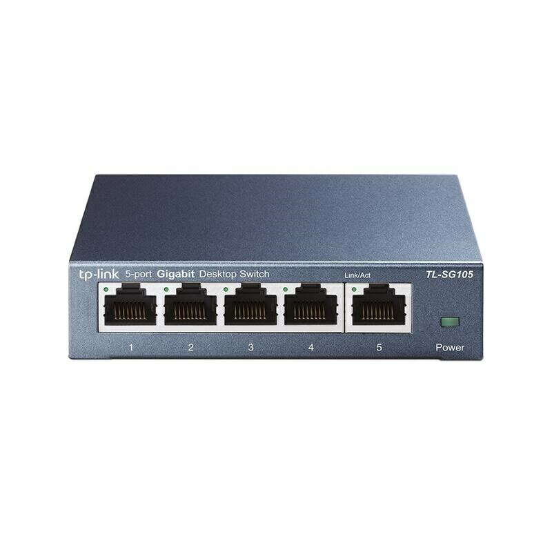 【最高現折268】TP-LINK TL-SG105 5埠 專業級Gigabit 交換器