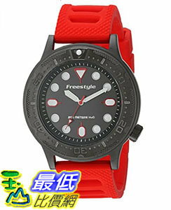 [106美國直購] Freestyle 手錶 Men's 10024398 B014GT4IX0 Dive Analog Display Japanese Quartz Red Watch