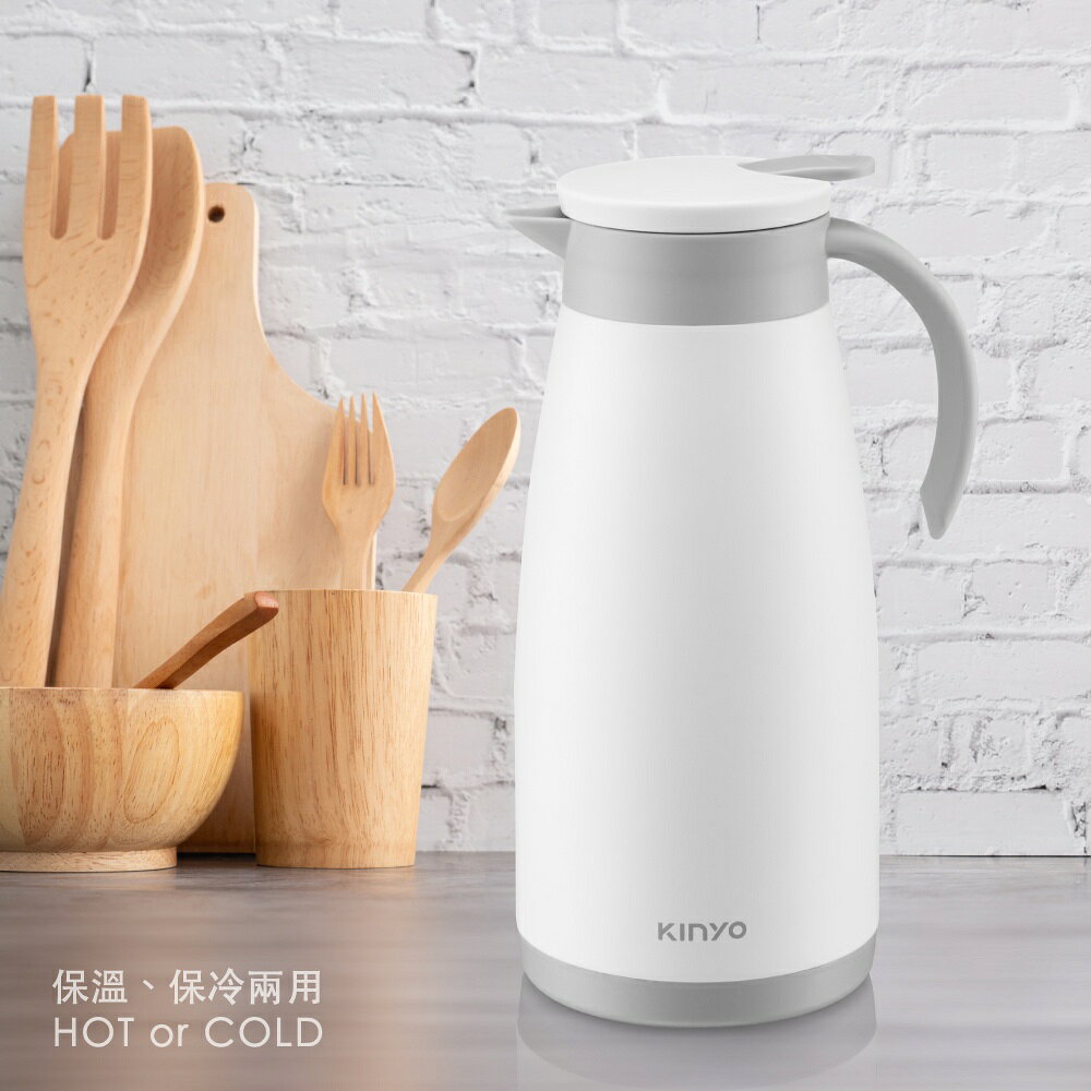 【KINYO】304不鏽鋼真空保溫壺 1.5L (KIM) 9