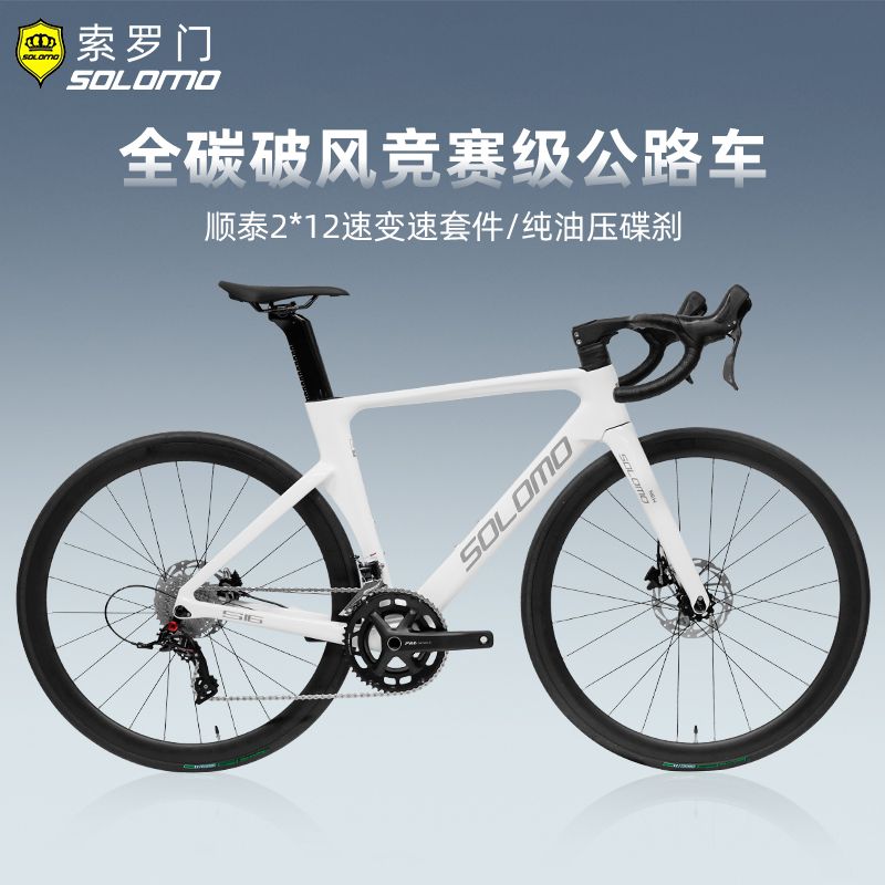 公司貨 可開票免運 碳纖維破風公路車自行車24速彎把一體全內走線超輕油壓碟剎