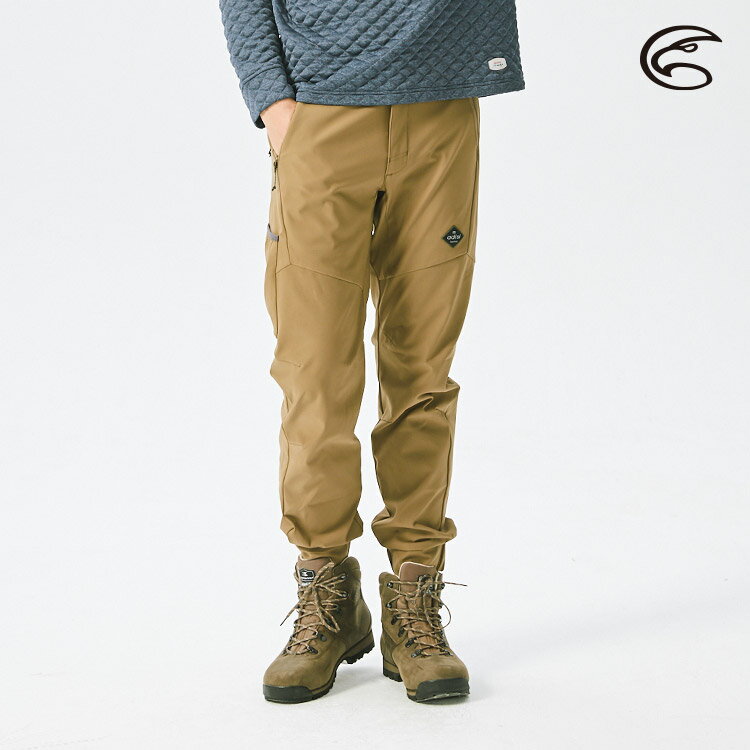 ADISI 男SORONA撥水耐磨輕抗風縮口機能長褲AP2121020 (S-2XL) / 束口褲 縮口褲 環保紗 防潑水 四面彈 耐磨 快乾 登山健行 4