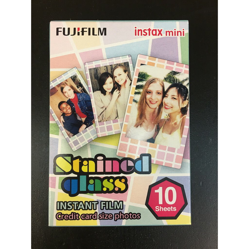【【彩繪玻璃】】 FUJIFILM 富士 instax mini 拍立得底片 mini70 mini