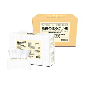 【JingFeng 淨風】日系国產風抽取式衛生紙(200抽x12包x4袋/箱)