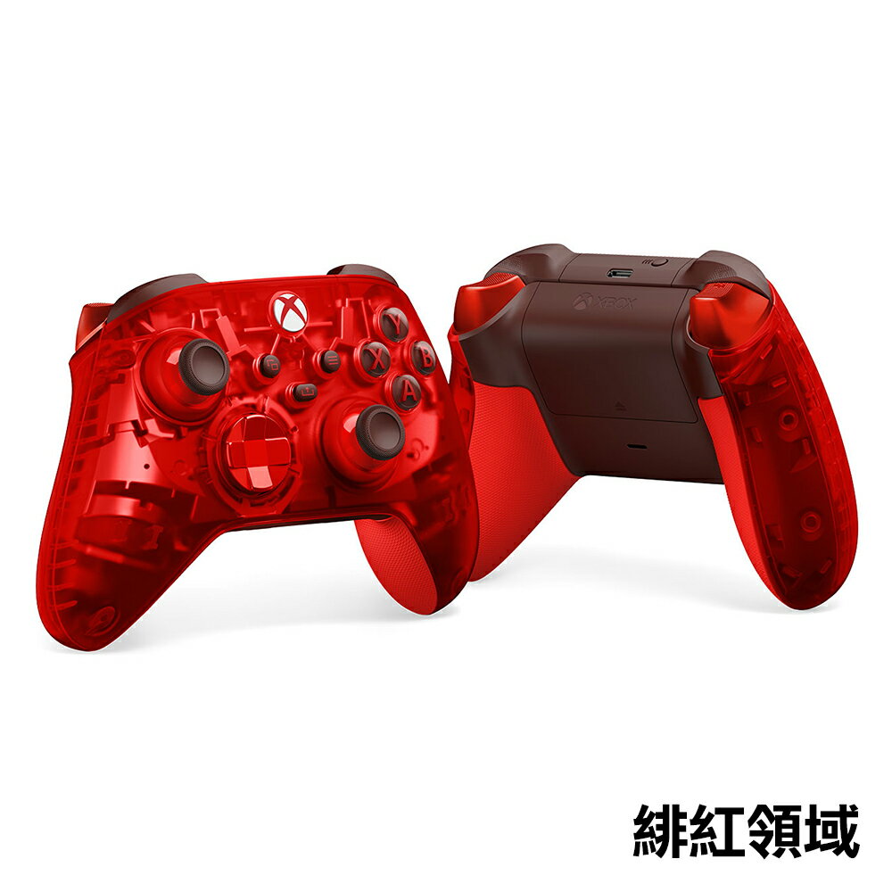 【御玩家】Xbox 無線控制器 原廠 手把 搖桿 原廠公司貨 原廠3個月保固 新色 緋紅領域 0