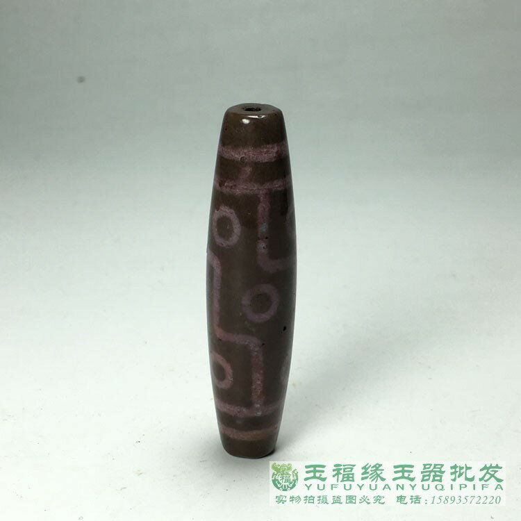 西藏老天珠滿朱砂天珠原礦吊墜項鏈三六九眼天珠霸氣男女天珠項鏈| 協貿