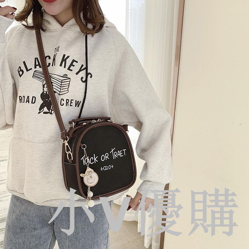 ins超火小包包迷你雙肩包女2024新款韓版時尚百搭背包簡約斜挎包