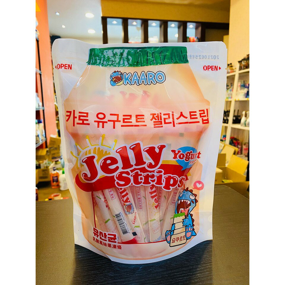 ✨台灣製造📦 KAARO 乳酸 / 草莓 / 綜合水果 風味果凍條 600g (約28條) #丹丹悅生活 3