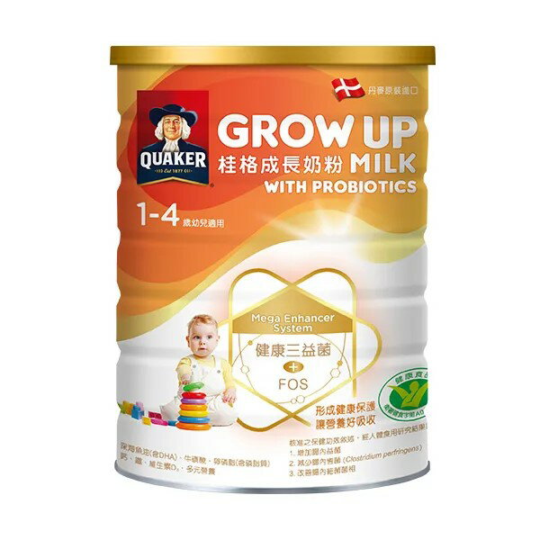 桂格 成長奶粉 健康三益菌配方 (1-4歲) 1500g/罐