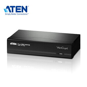 【預購】ATEN VS138A 8埠VGA視訊分配器 (頻寬450MHz)
