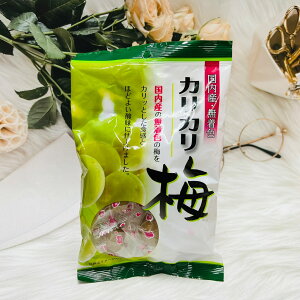 日本 AS foods 調味梅 脆梅 使用日本國內產 無著色梅 120g 大顆梅｜全店$199免運