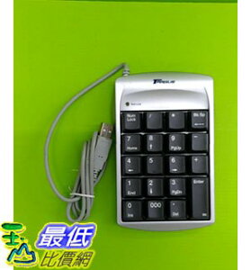 [網購退回只有1個] Targus PAUK10U Ultra Mini USB Keypad, Silver _TC1
