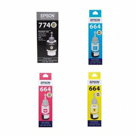 EPSON T7741+T6642+T6643+T6644原廠盒裝墨水(1組4色) 適用:M100/M105/M200/L655/L1455