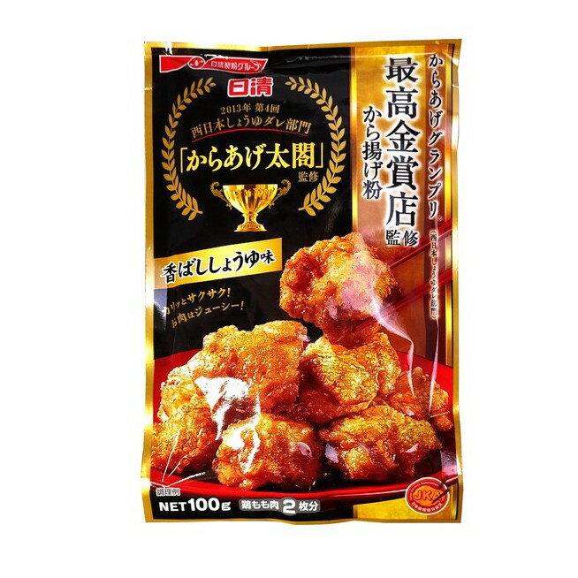 《 Chara 微百貨 》限時特價 日本 日清 最高 金賞 唐揚 炸雞粉 醬油 蒜味 甜辣 鹽味 柚子 柚香 100g 6