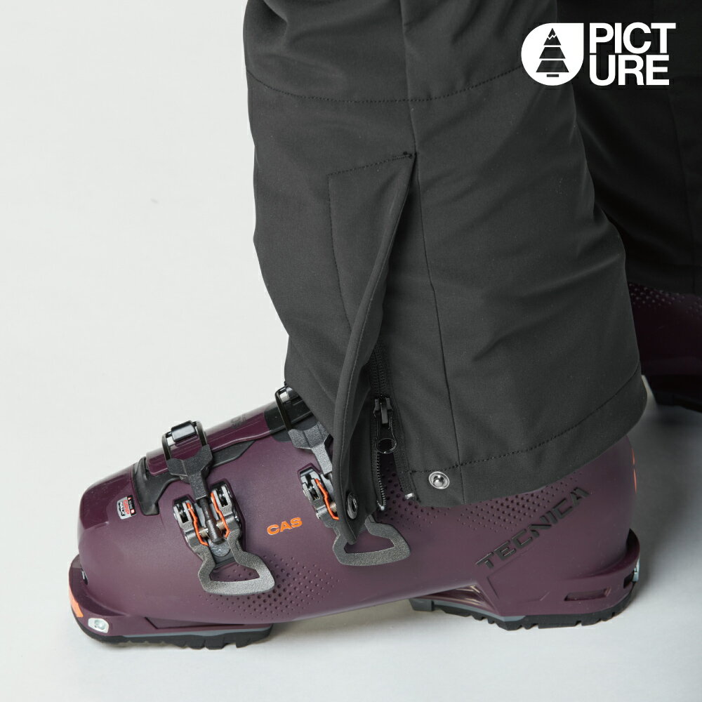 Picture Eyeri Bib Pants 女 防水透濕吊帶雪褲【黑】WPT0121 5