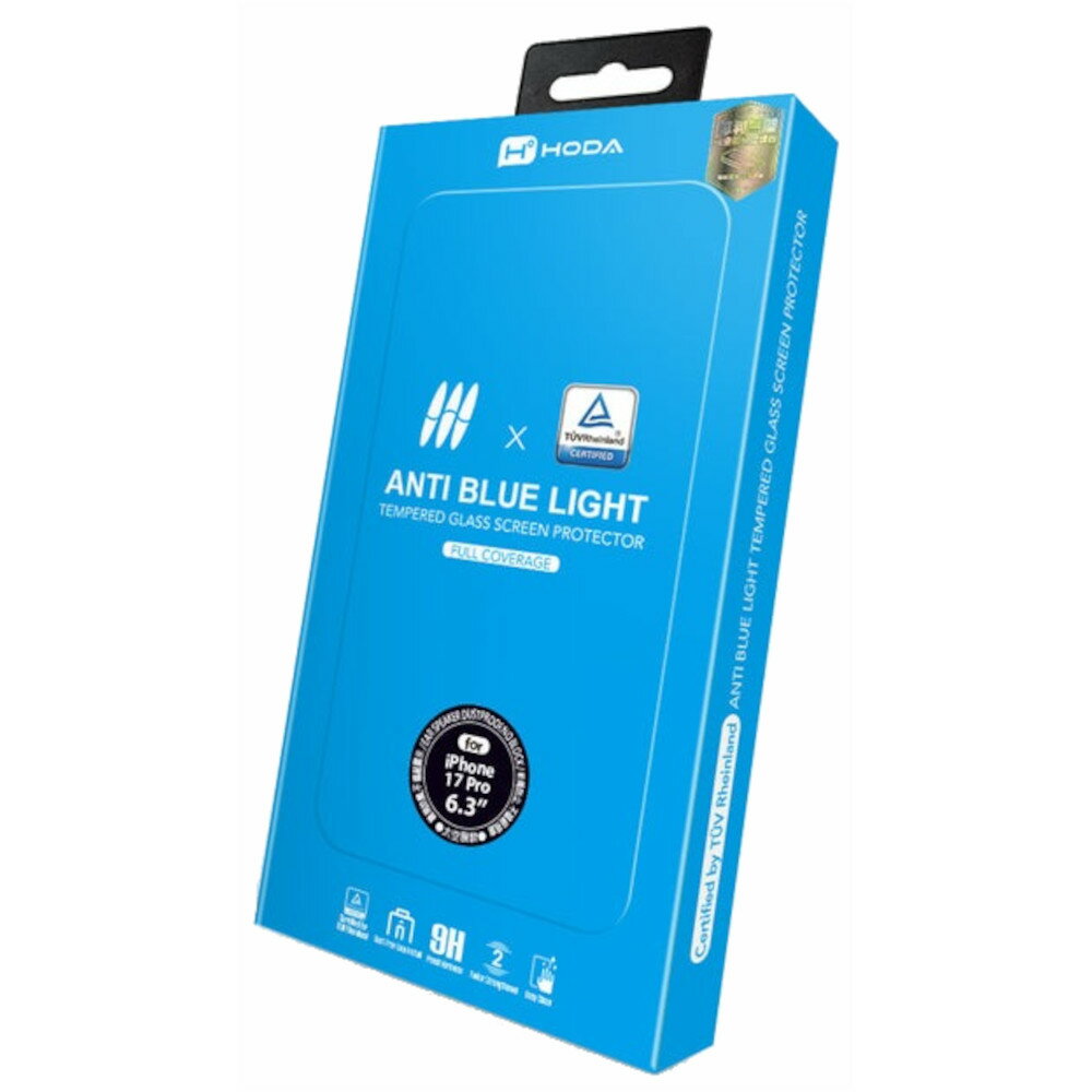 HODA-Apple iPhone 17 系列抗藍光玻璃保護貼