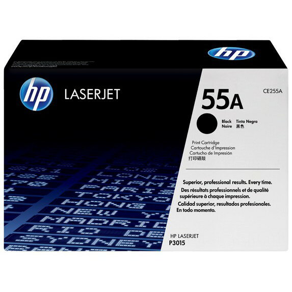 【最高3000點回饋 滿額折400】 HP 55A 黑色原廠 LaserJet 碳粉匣 (CE255A) For P3015/P3015DN/M521dn