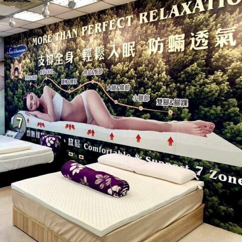 【LIKE BED】單人(3尺,90cm*190cm)/頂級純天然舒眠乳膠床墊/領券再折 2