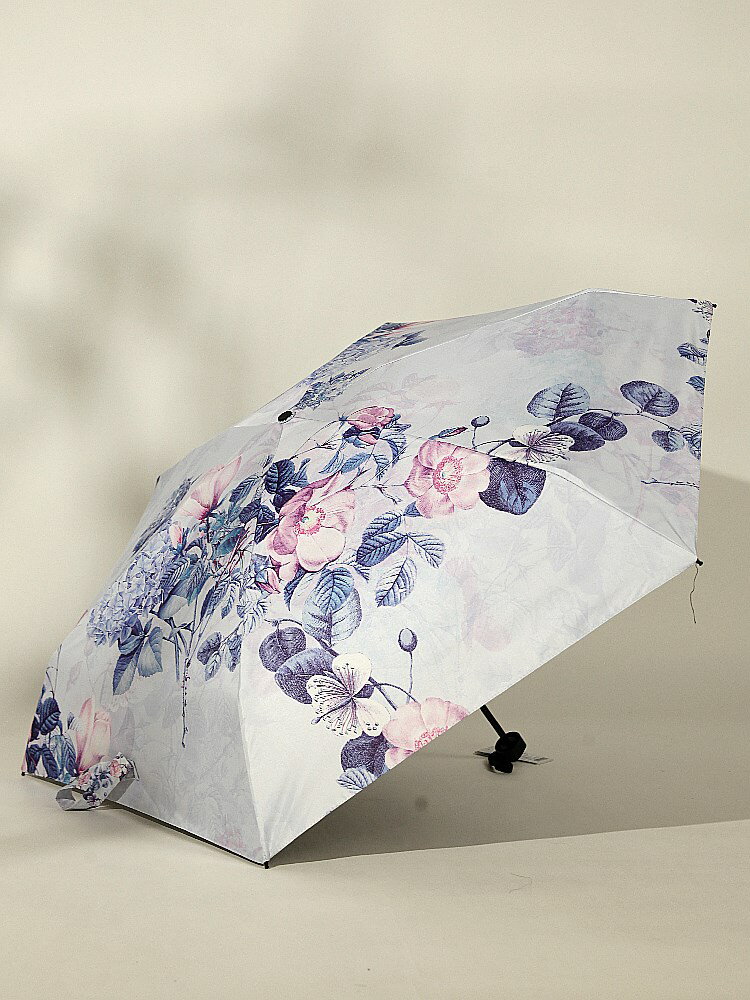百盛洋傘五折疊旅游隨身攜帶小巧防曬晴雨傘防水拎包傘夏天遮陽傘