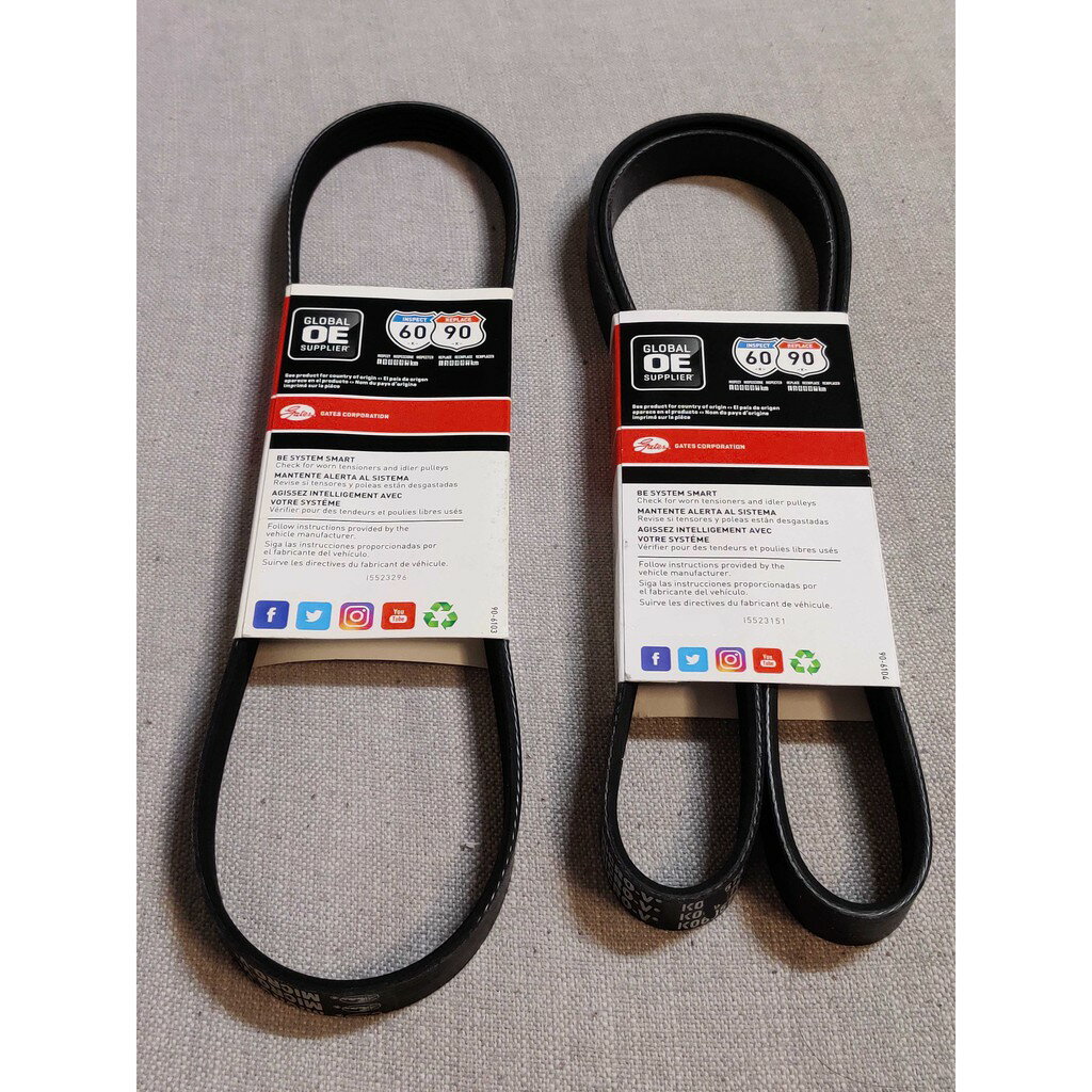 美國大廠 GATES MICRO-V BMW S54 E36 Z3M E46 M3 E85 E86 Z4M 引擎皮帶組 1