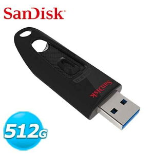 【跨店20%回饋 再折$50】 SanDisk Ultra USB 3.0 CZ48 512GB 隨身碟