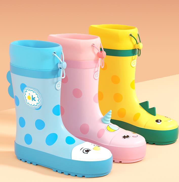 雨鞋 雨靴 兒童雨鞋男童女童防滑寶寶雨靴夏季學生小孩幼兒小童水鞋大童膠鞋