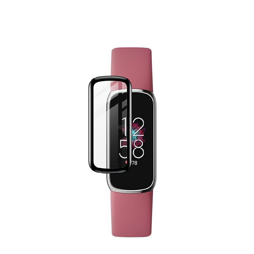 【3D曲面複合】Fitbit Luxe 熱彎膜 PMMA+PC 防刮 耐刮 全螢幕 保護膜 保護貼