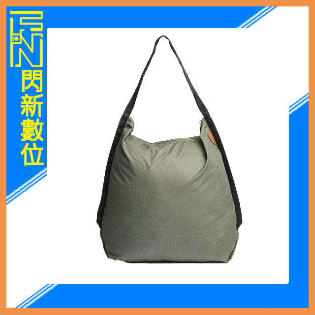 搶券最高折233｜PEAK DESIGN 旅行者 輕量 折疊 托特包(鼠尾草綠)公司貨 pd【CUBE卡最高10%回饋】