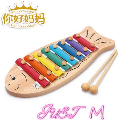 敲琴韓國八音木手敲琴兒童玩具奧爾夫樂器10-11個月寶寶益智玩具1-3歲 【年終特惠】