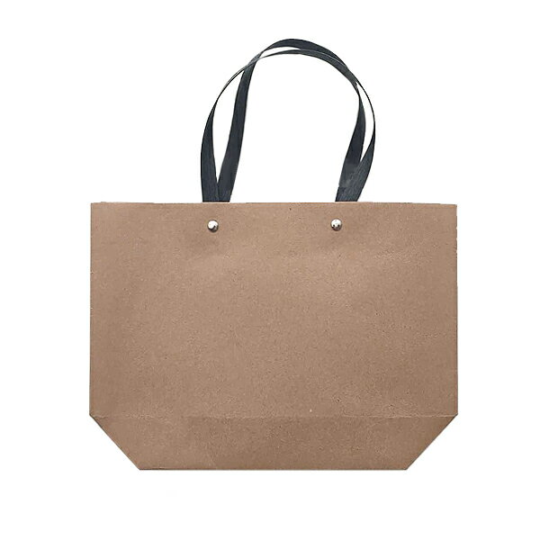 厚時尚牛皮紙提袋-橫小 禮物包裝袋禮品袋 船型環保紙袋購物袋