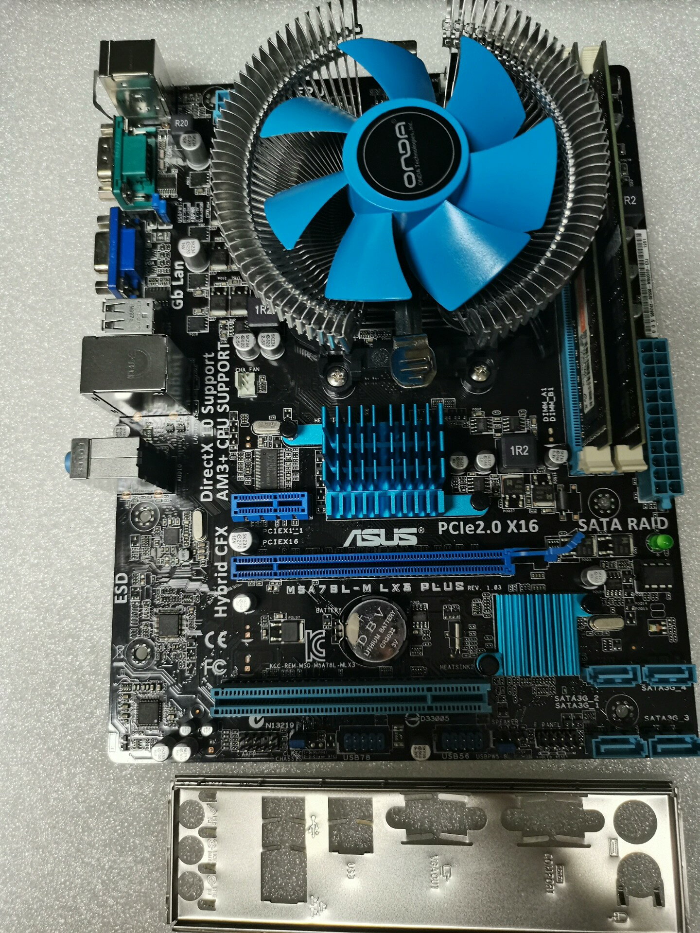 華碩M5A78L-M LX3 PLUS主機板 AMD AM3+ 超值套裝 高效能電腦零組件 電競硬體推薦