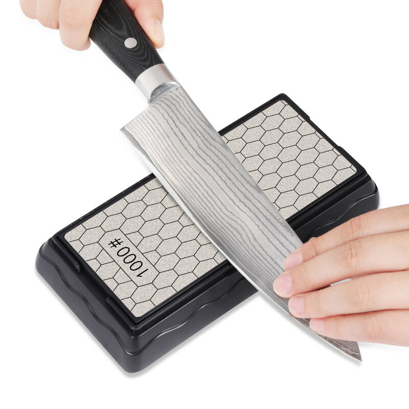 雙麵磨刀石 家用磨刀器 菜刀剪刀石磨刀石