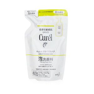 Curel - 深層控油保濕泡沫潔面乳 (補充裝)