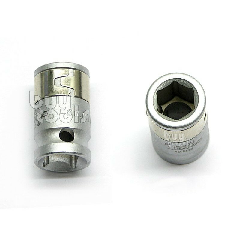 BuyTools-《專業級》打擊起子頭套筒 衝擊起子頭三分套筒-3/8 * 10mm 柄徑沖擊起子頭專用,臺灣製「含稅」