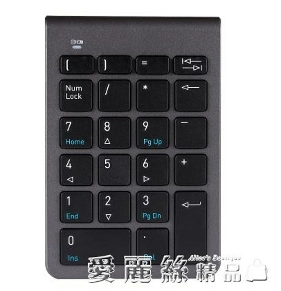 千業筆記本數字小鍵盤 電腦有線外接超薄財務USB無線鍵盤 清涼一夏鉅惠