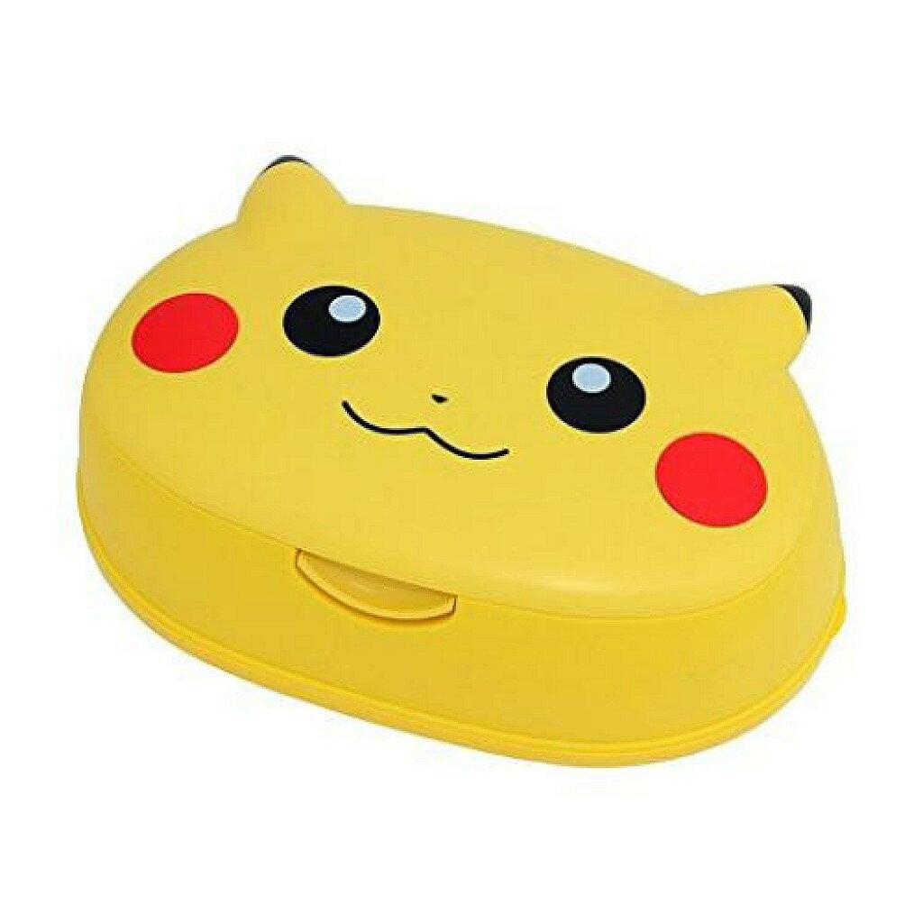 【震撼精品百貨】神奇寶貝 Pokemon POKÉMON 皮卡丘 PIKACHU 濕紙巾(頭型盒裝) 日本製 震撼日式精品百貨