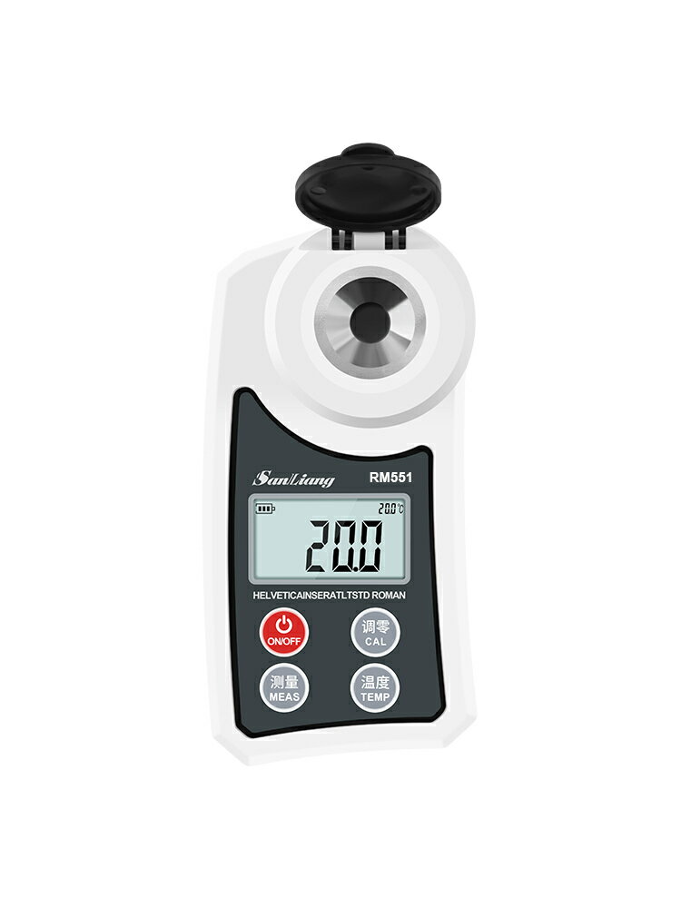 {公司貨 最低價}日本三量高精度數顯糖度計測糖儀折光儀飲料水果糖度計甜度測試儀 1