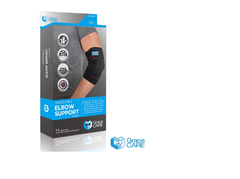 台灣製造 Grace CARE 倍思親調整式竹炭護肘 (單入裝) 0