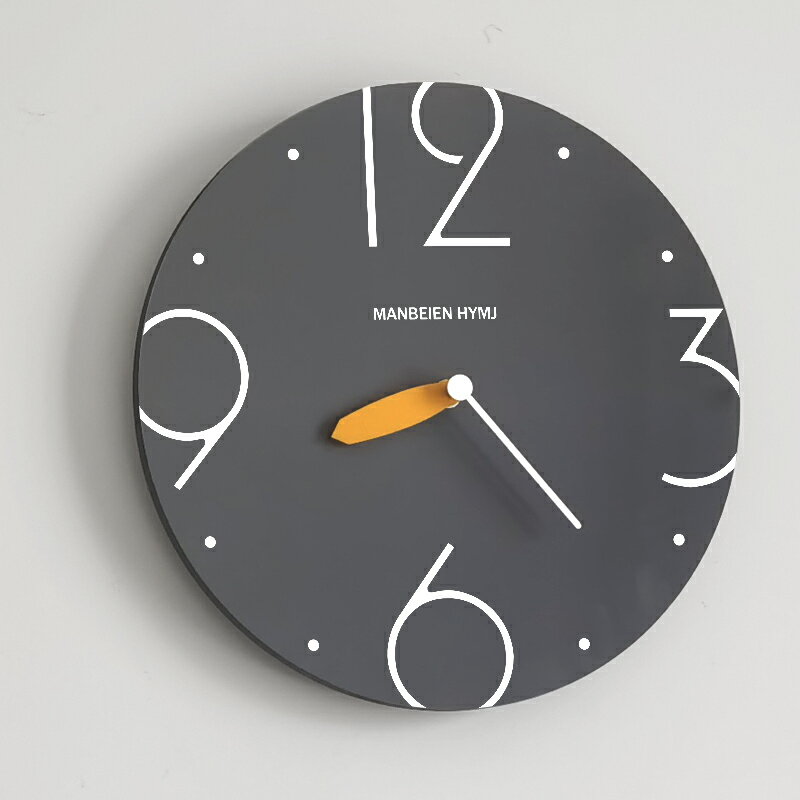 【居家好物】鐘表掛鐘客廳家用時尚2024新款北歐風現代簡約時鐘掛墻石英鐘
