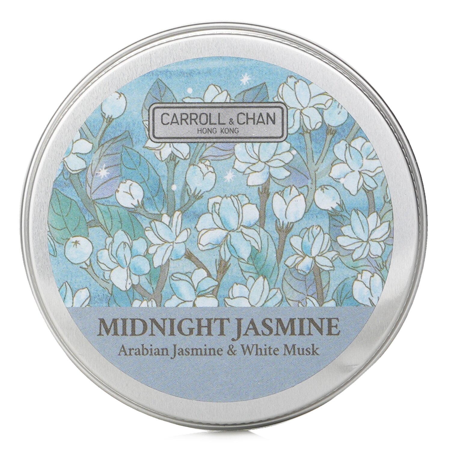 卡羅爾與陳 Carroll & Chan - 100% 蜂蠟迷你罐裝蠟燭 - # Midnight Jasmine (Arabian Jasmine & White Musk)