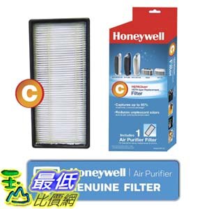[9美國直購] 濾網 Honeywell HEPAClean Air Purifier Replacement Filter, HRF-C1/Filter (C)
